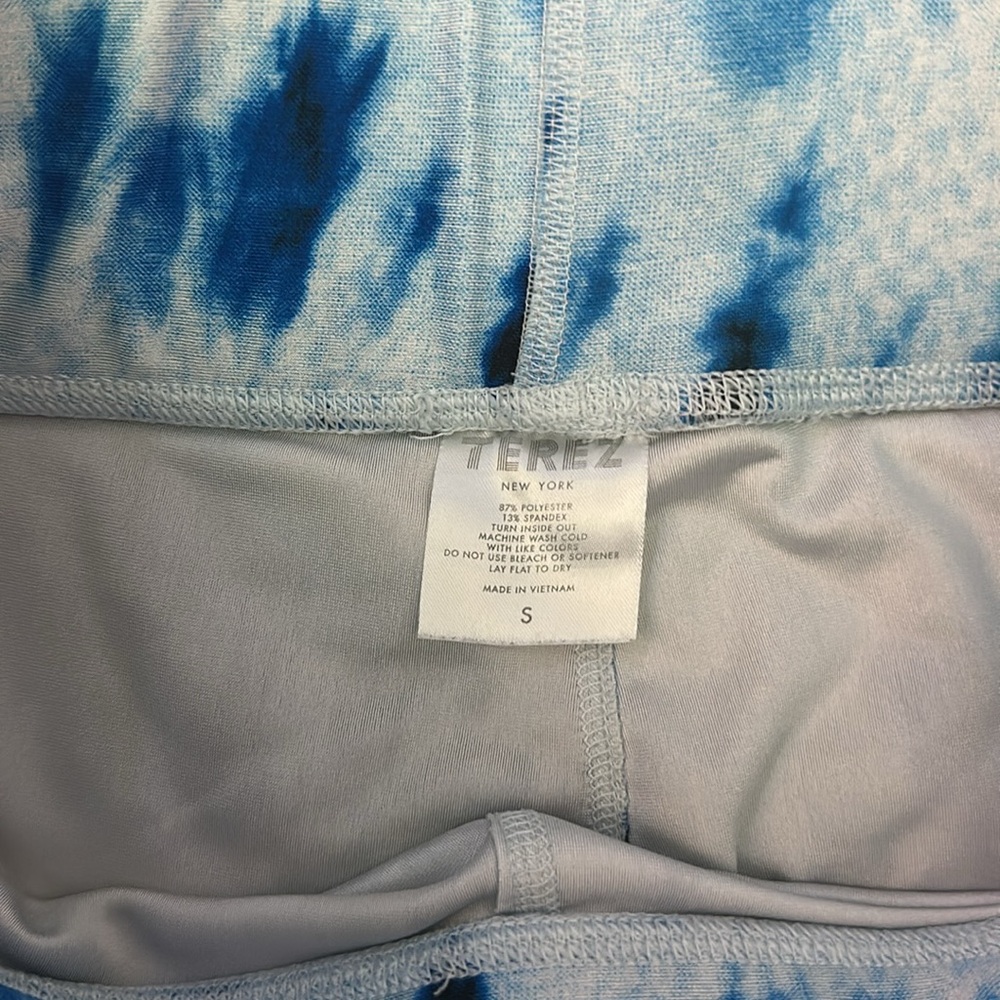 GUC Terez Tie Dye Leggings Small - Picture 2 of 7